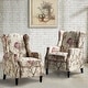 preview thumbnail 20 of 88, Damaris Comfy Recliner for Bedroom Set of 2 with wingback by HULALA HOME BIRD
