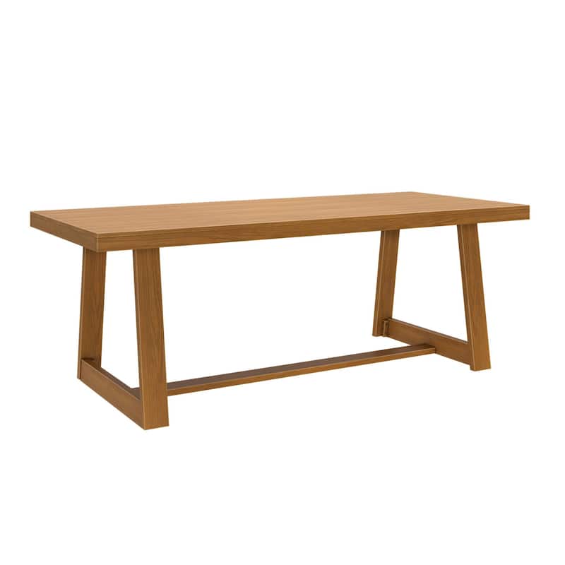 Plank and Beam Classic Farmhouse Solid Wood Dining Table - 84"
