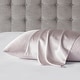 preview thumbnail 10 of 40, Madison Park Silk 100% Mulberry Single Pillowcase King - Pink