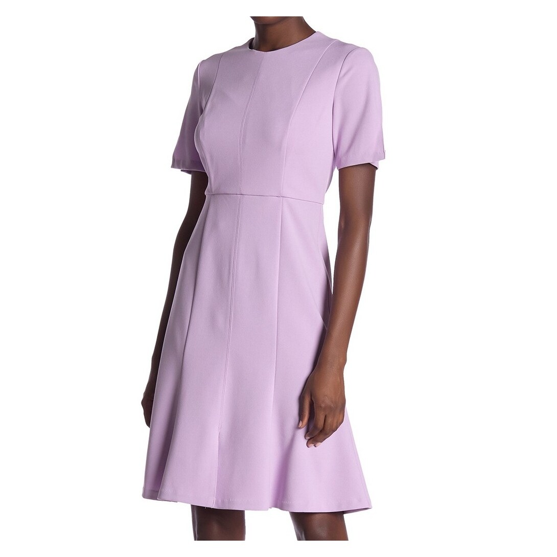 donna morgan purple dress
