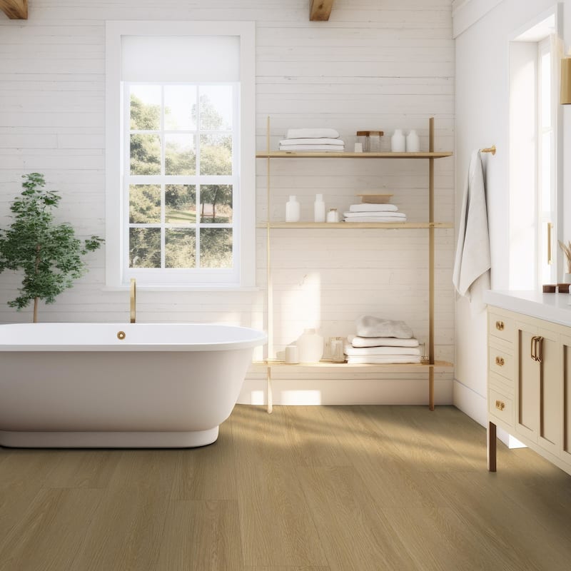 Ackland AKVRC9X48-5020-CA Grovehaven 9" x 48" Embossed Vinyl Flooring