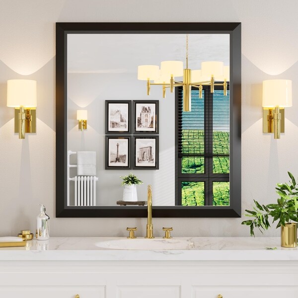 Industrial Wall-Mounted Vanity Mirror - Bed Bath & Beyond - 40875172