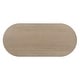 preview thumbnail 12 of 22, Christopher Knight Home - Eleanor Modern Style Oval Rubberwood Dining Table - 88" W x 40" D x 30" H