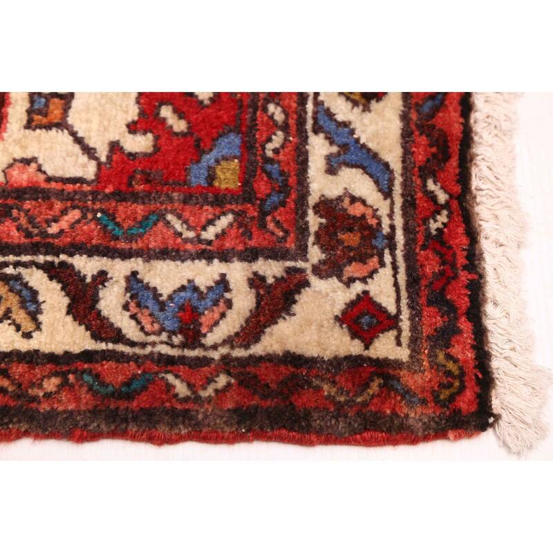 ECARPETGALLERY Hand-knotted Andelz Red Wool Rug - 2'8 x 9'6