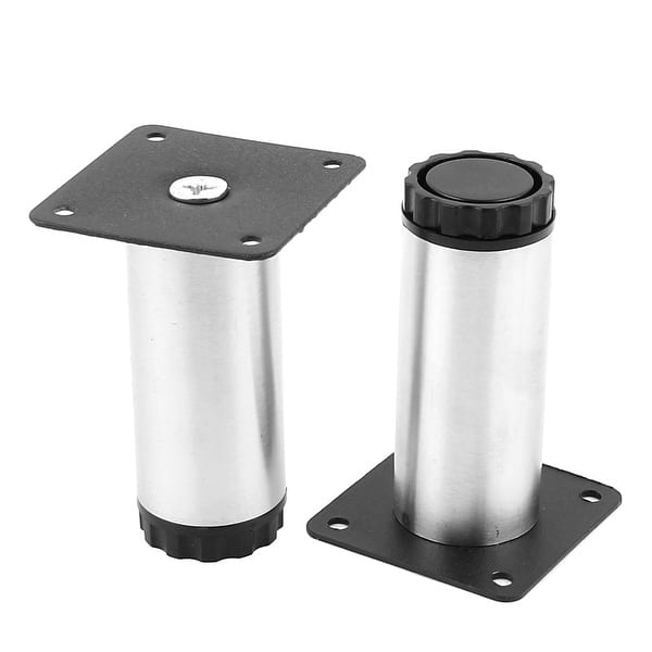 Unique Bargains Kitchen Furniture 100mm Cylinder Adjustable Leg