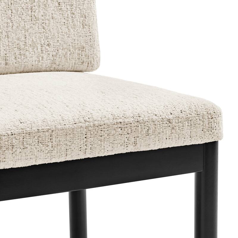 NPD Furniture Melvin Fabric Dining Side Chair (Set of 2)