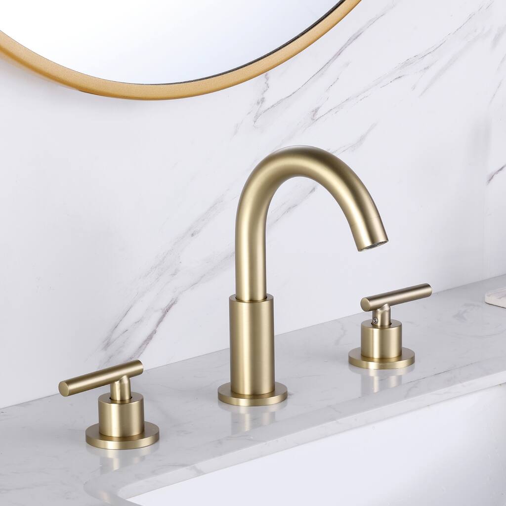 8 in. Widespread Double Handle Bathroom Faucet