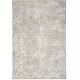 preview thumbnail 3 of 26, Nourison Iliana Indoor only Grey Damask Area Rug 3' 11" x 5' 11" - Grey - Rectangle