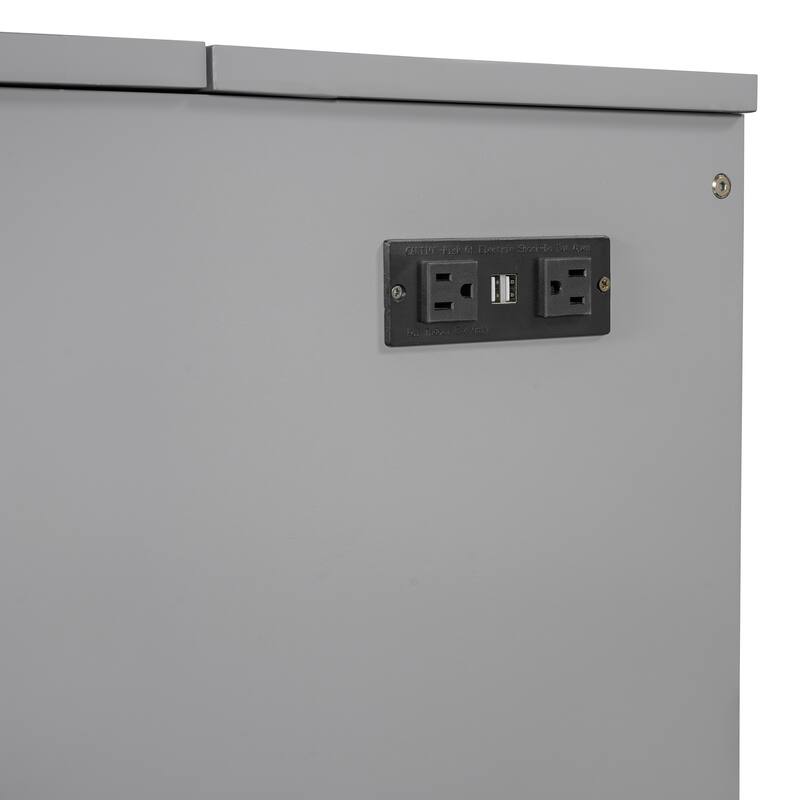 Merax Murphy Bed with drawer and a set of Sockets & USB Ports