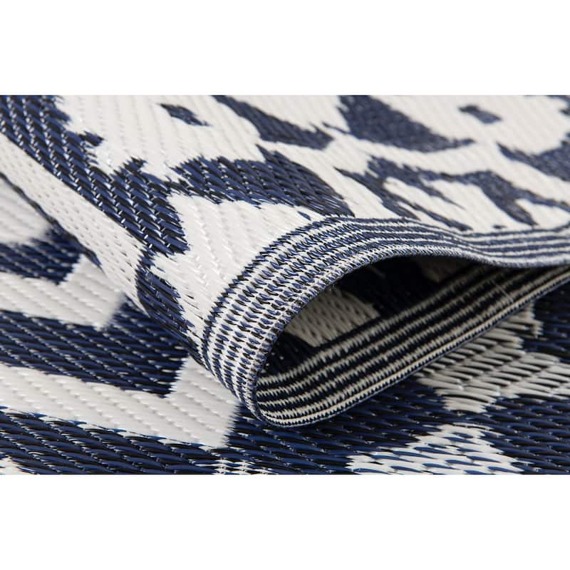 Reversible Mats Plastic Outdoor Rug for Camping, Patio, Backyard, RV, Picnic, Deck