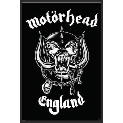 Motorhead England Album Framed Poster - 24 x 36 Inch