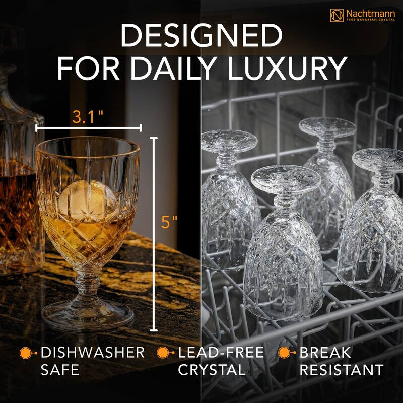 Nachtmann Set of 4 Noblesse All Purpose Goblets