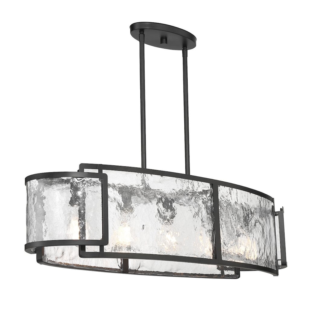 Minka Lavery 5268 Bella Collina 5 Light 48" Wide Linear Chandelier