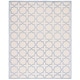 preview thumbnail 106 of 183, SAFAVIEH Handmade Cambridge Trudie Geometric Wool Rug 8' x 10' - Ivory/Light Blue - Rectangle