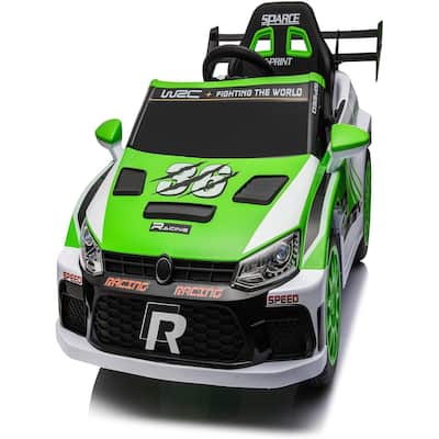 12V Kids Ride On Car with Remote Control,Battery Powered Pedal Vehicles Ride On Racing Drift Car for Kids