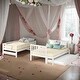 preview thumbnail 1 of 38, Simple Twin over Twin/Full Bunk Bed With Twin Size Trundle And Storage White