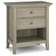 preview thumbnail 97 of 104, WYNDENHALL Halifax SOLID WOOD 24 inch Wide Bedside Nightstand Table