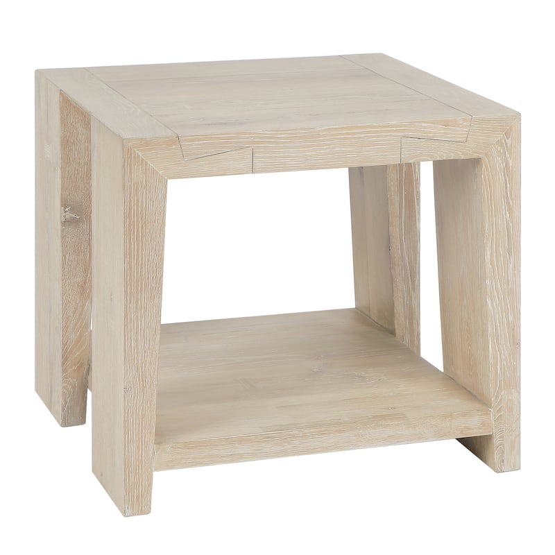 Classic Home Troy Cracked Oak End Table