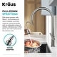 preview thumbnail 97 of 149, Kraus 2-Function 1-Handle 1-Hole Pulldown Sprayer Brass Kitchen Faucet