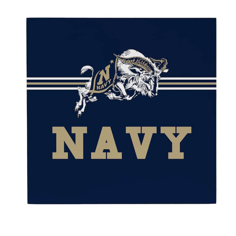 US Naval Academy Wooden Door Decor Wall Sign - Multi-Color