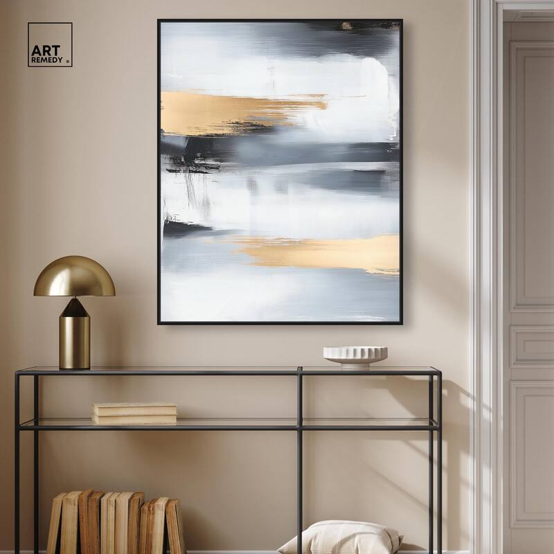 Visual Gold Vortex II Canvas by Art Remedy