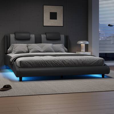 Modern Style Platform Bed Frame