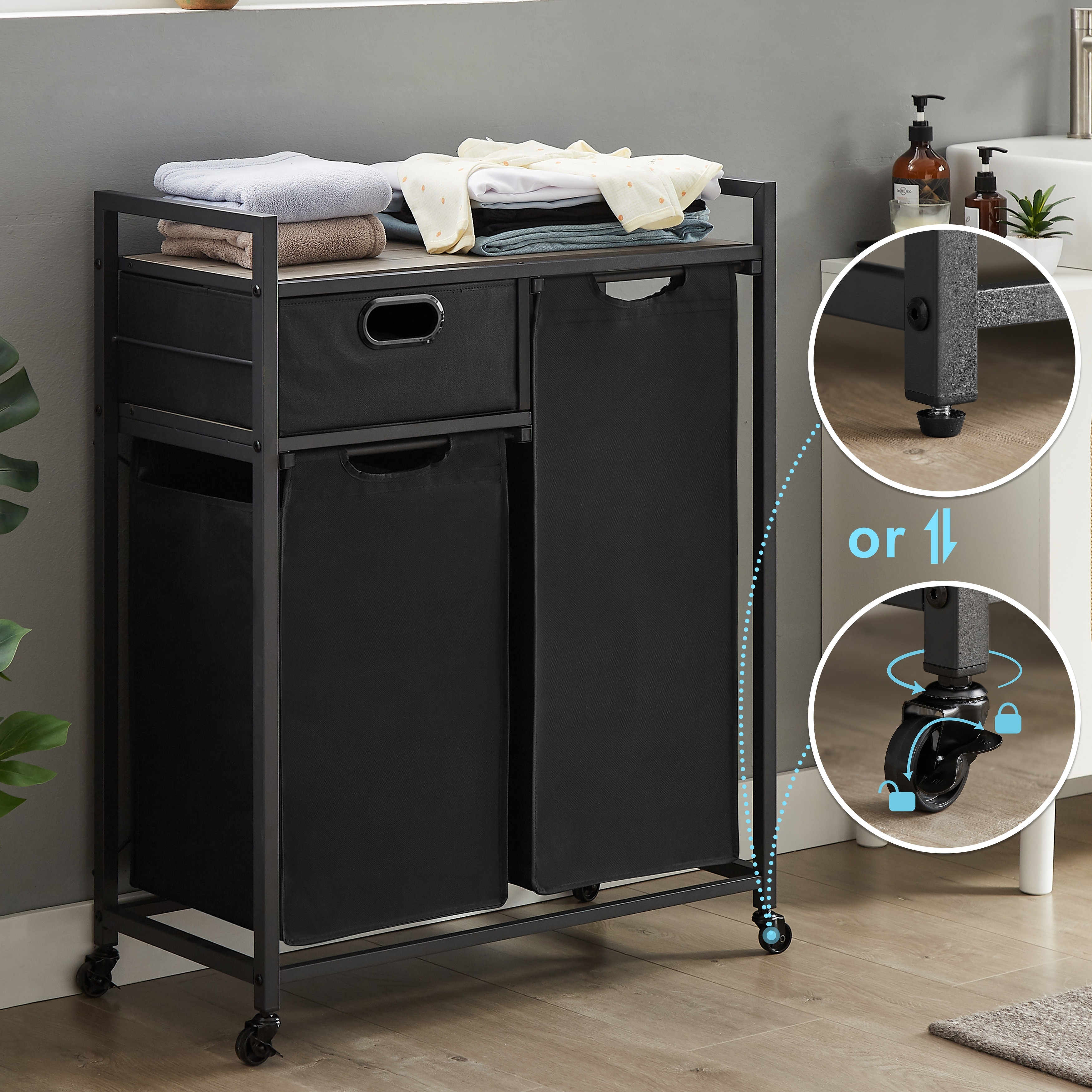 Laundry sorter best sale hamper