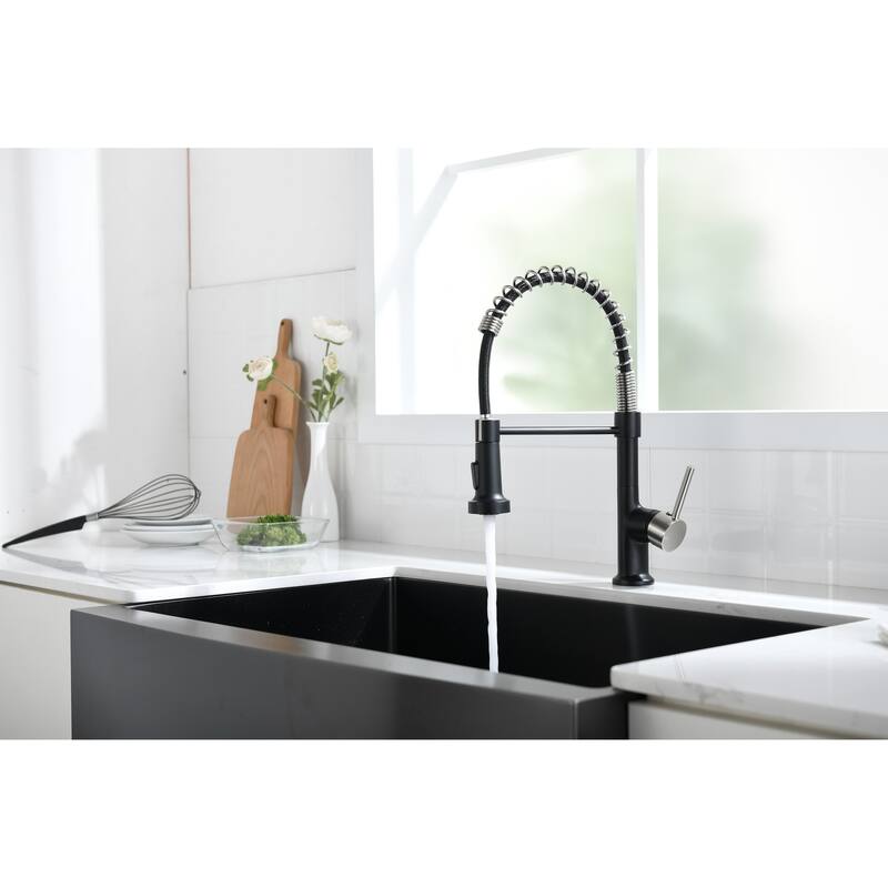 Pull Down Kitchen Faucet Single Handle Commercial Kitchen Sink Faucets With Sprayer