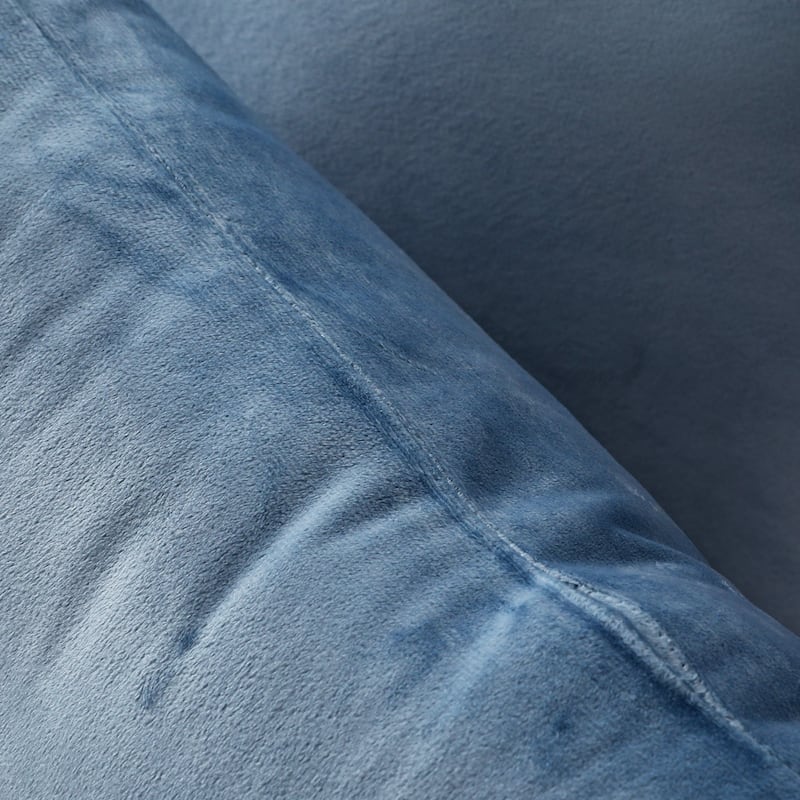 Deconovo Velvet Soft Throw Pillow Covers 2 PCS (Cover Only)