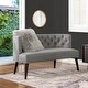 preview thumbnail 21 of 27, Celine Performance Fabric Tufted Settee Bench by Jennifer Taylor Home