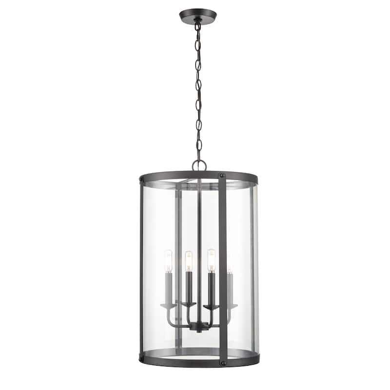 Millennium Lighting Aydenn 3 Light Pendant Fixture - 25 Inch - Matte Black