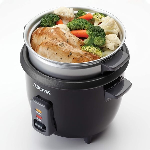 Aroma ARC-363-1NGB 6-Cup Pot Style Rice Cooker - On Sale - Bed Bath &  Beyond - 33773705