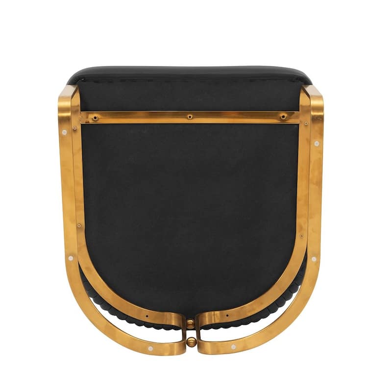 Manhattan Comfort Modern Edra Leatherette Dining Armchair