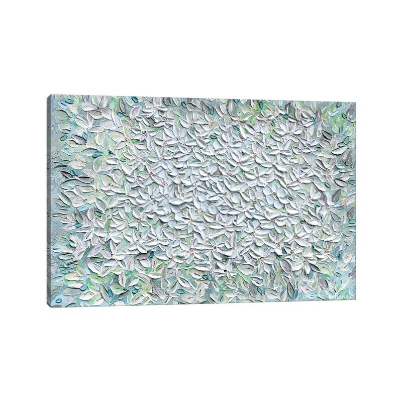 iCanvas "Jasmine - Mint Green" by Nada Khatib Canvas Print