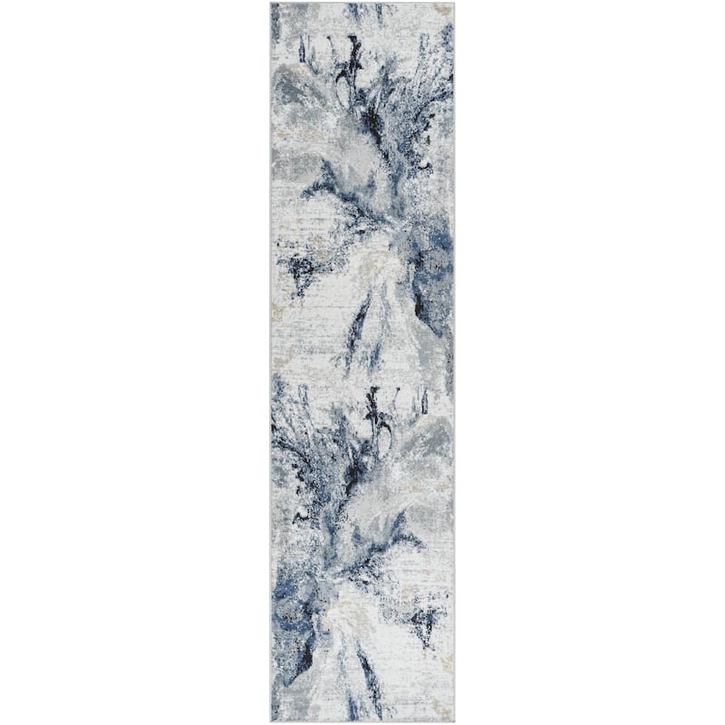 Livabliss Jolie Abstract Marble Area Rug