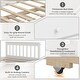 preview thumbnail 6 of 8, Alternative Twin Captain's Bunk Bed-White