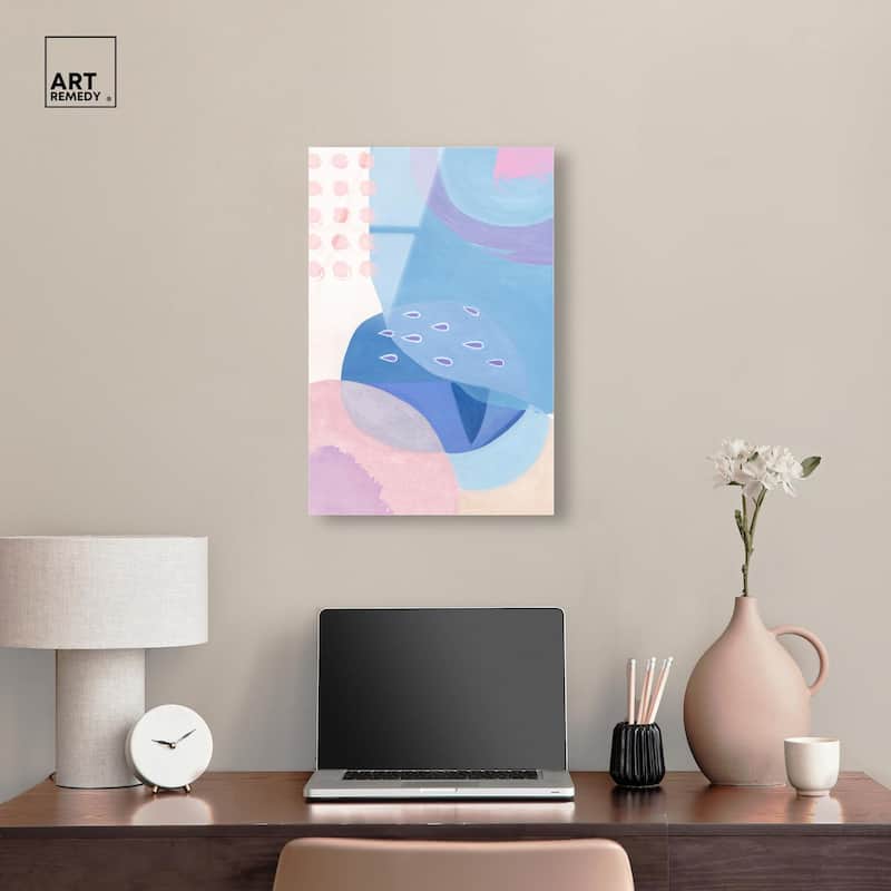 Doll Memories - Pretty Blue II Acrylic by Art Remedy, Ready to Hang