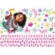 preview thumbnail 1 of 5, Purple & Pink & Green Encanto Mirabel Headboard Peel and Stick Giant Wall Decal by RoomMates