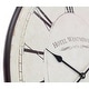 preview thumbnail 4 of 5, Ines Large Oval Wall Clock - 36"H x 23.5"W x 1.5"D