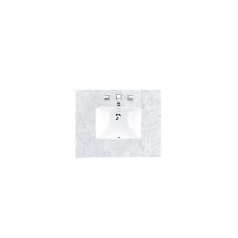 James Martin Vanities Copper Cove Encore 86" Double Vanity Set with Makeup Table, Bright White