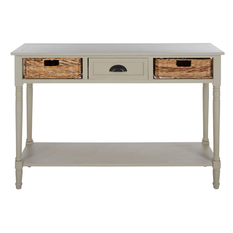 SAFAVIEH Christa Vintage Grey Console Storage Table - 45"W x 13"D x 32"H