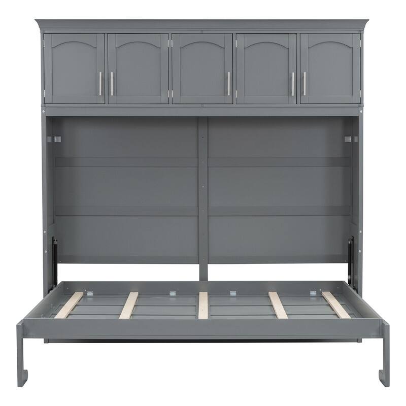 Murphy Bed Wall Bed with Top Cabinets（Full Size and Queen Size ）