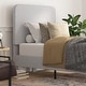 preview thumbnail 37 of 88, Platform Bed with Headboard - No Foundation Needed
