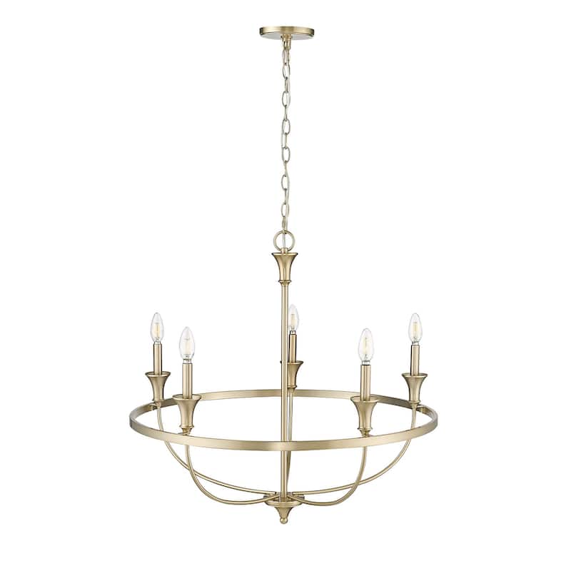 Millennium Lighting 28005 Emery 5 Light 29" Wide Taper Candle Style