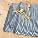 preview thumbnail 18 of 91, over&back Hand-Blocked 100% Cotton Placemats - Machine Washable - Set of 4