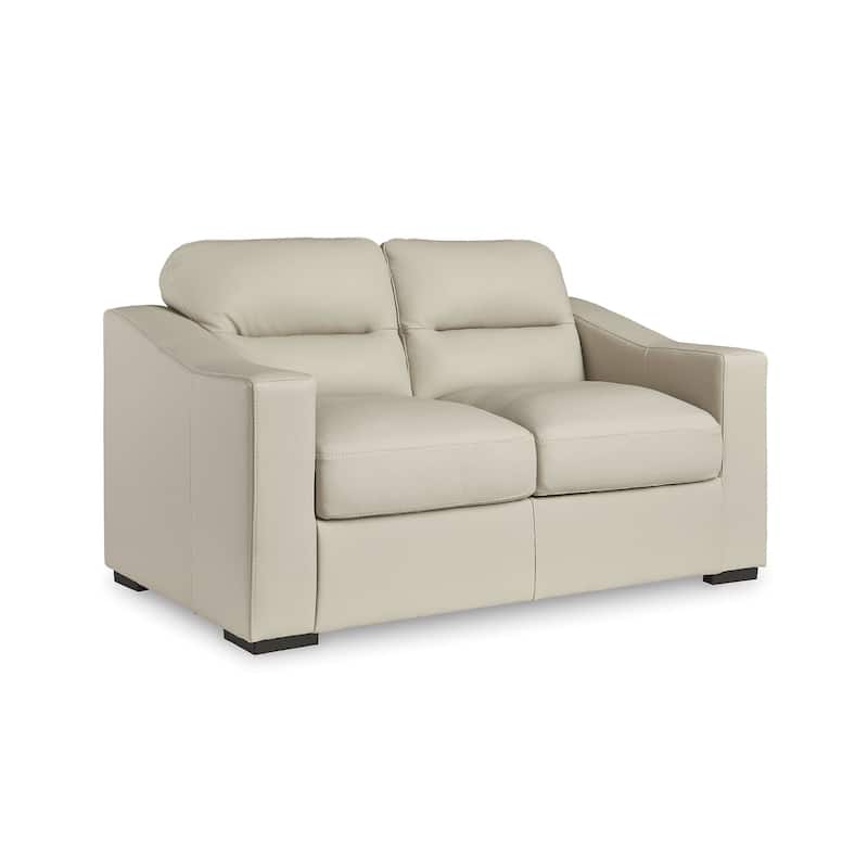 Signature Design by Ashley Treasure Trove Beige Loveseat - 67" W x 40" D x 40" H