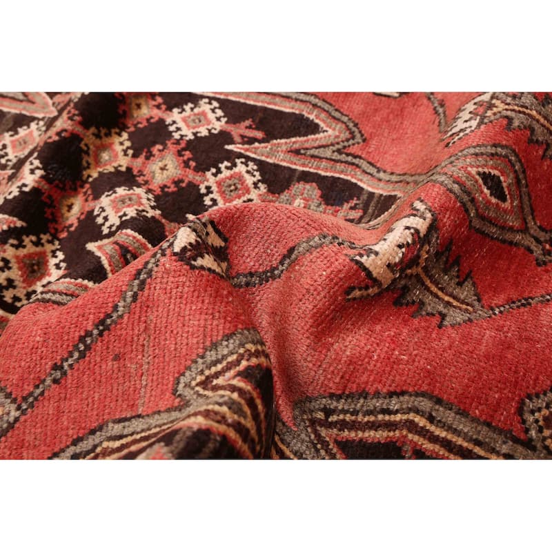 ECARPETGALLERY Hand-knotted Andelz Light Red Wool Rug - 3'10 x 6'2
