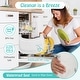 preview thumbnail 9 of 20, Babyjoy 4-in-1 Convertible Baby High Chair Feeding with Removable - See Details