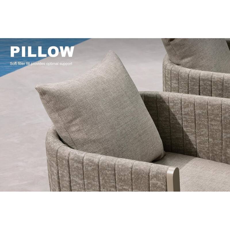 PURPLE LEAF Bar Stool Set of 2 Outdoor Rattan Bar Chair with Back Metal Bar Height Stool Wicker Barstool Dark Grey