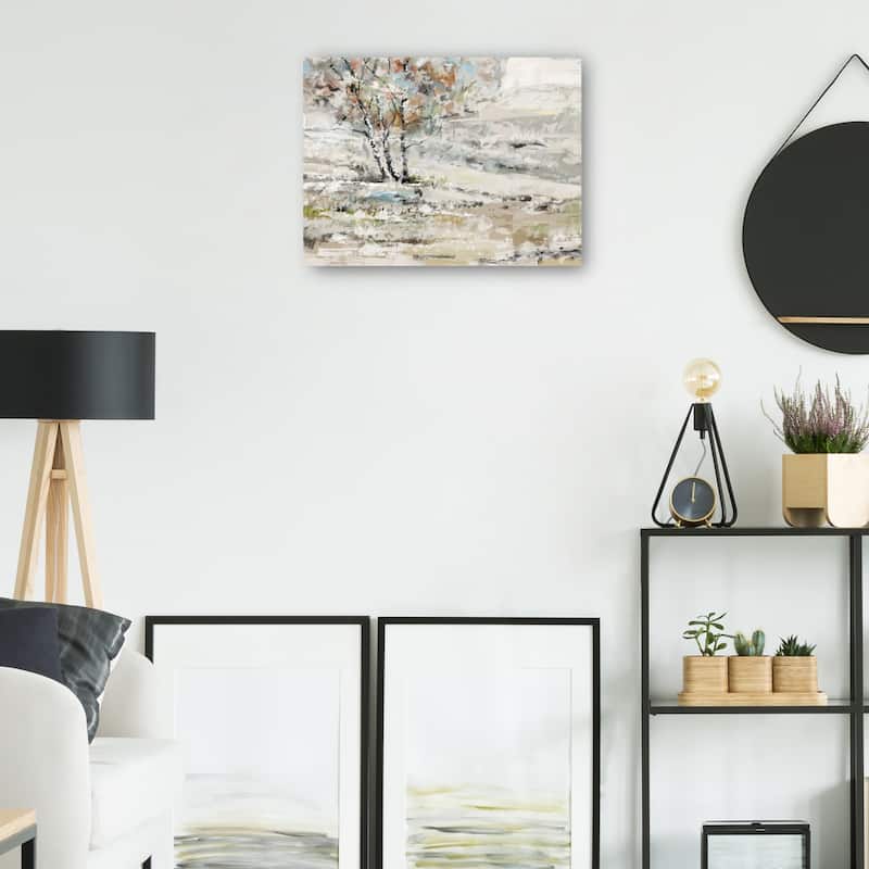 Meadow Tree By Studio Arts Canvas Art Print